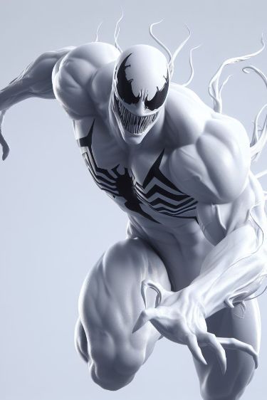 White Venom, Marvel Legion, Marvel Concept Art, Japanese Art Samurai, Symbiotes Marvel, Venom Art, Marvel Superheroes Art, Marvel Venom, Spiderman Artwork