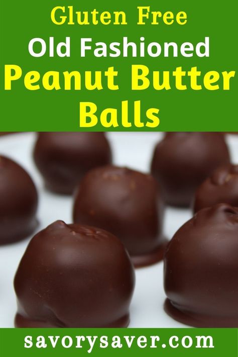 Peanut Butter Balls are perfect those eating gluten free. This is an Old Fashioned Chocolate recipe that we’ve been making in my family for years! It’s chocolate and peanut butter together in one bite. Need I say more? Peanut Butter Chocolate Gluten Free, Screwball Peanut Butter Balls, Dairy Free Peanut Butter Balls, Gluten Free Peanut Butter Recipes, Sugar Free Peanut Butter Balls, Gluten Free Peanut Butter Balls, Pumpin Pie, Peanut Butter Bon Bons, Peanut Butter Chocolate Balls