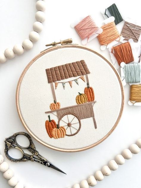 Apple Pie Embroidery, Pie Embroidery, Autumn Cross Stitch, Stitching Embroidery, Stitch Embroidery, Plastic Canvas, Apple Pie, Cross Stitch Embroidery, Hand Stitching