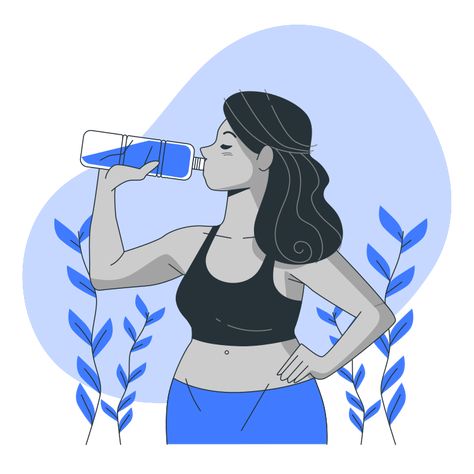 Hydrate Illustration, Work Out Illustration, Stay Hydrated Drawing, Drinking Water Drawing, Stay Hydrated Illustration, Drinking Water Illustration, Water Bottle Illustration, Safe Drinking Water Poster, Water Bottle Cartoon