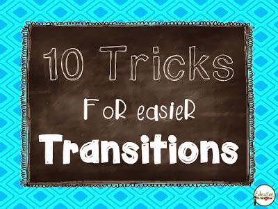 Education to the Core: 10 Tricks for Easier Transitions Fun Transitions, Preschool Transitions, Transition Ideas, Teaching Classroom Management, Classroom Procedures, Classroom Behavior Management, Classroom Management Tips, Classroom Management Strategies, Organization And Management