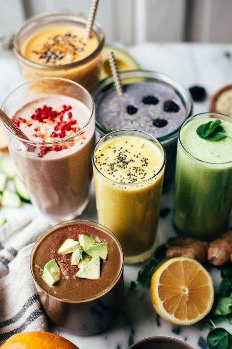 These 5 Smoothies Prove That Smoothies Can Be Hearty and Filling — Hearty Wholesome Recipes Chili, Pasta Bread, Sandwich Lunch, Cake Pizza, Bread Sandwich, Breakfast Low Carb, Pizza Sandwich, Pasta Food, Slider Buns