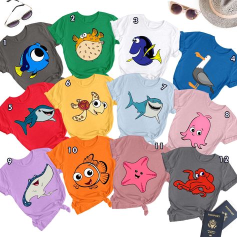 Nemo Characters Costumes, Finding Nemo Costume Ideas, Nemo Decorations, Finding Nemo First Birthday, Finding Nemo Costume, Nemo Costume, Finding Nemo Birthday, Dory Nemo, Nemo Birthday