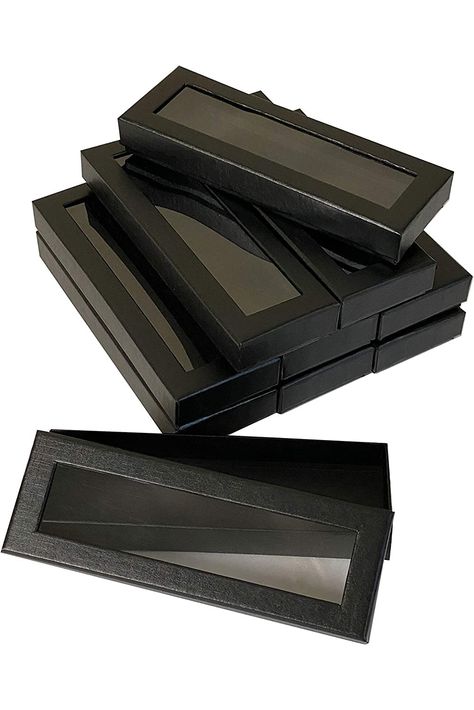 Press On Nail Box Packaging- 10 count - Clear Window (Black) Packaging Ideas For Press On Nails, Press On Nail Packaging Design, Press On Mail Packaging, Press On Nail Packaging Ideas, Press On Packaging Ideas, Press On Packaging, Nail Packaging Ideas, Press In Nails, Goat Nails