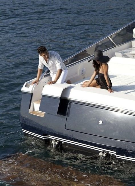 Yatch Boat, Rich Couple, Aesthetic Couple, Yacht Life, Luxury Lifestyle Dreams, On A Boat, Future Lifestyle, Rich Life, Dream Lifestyle