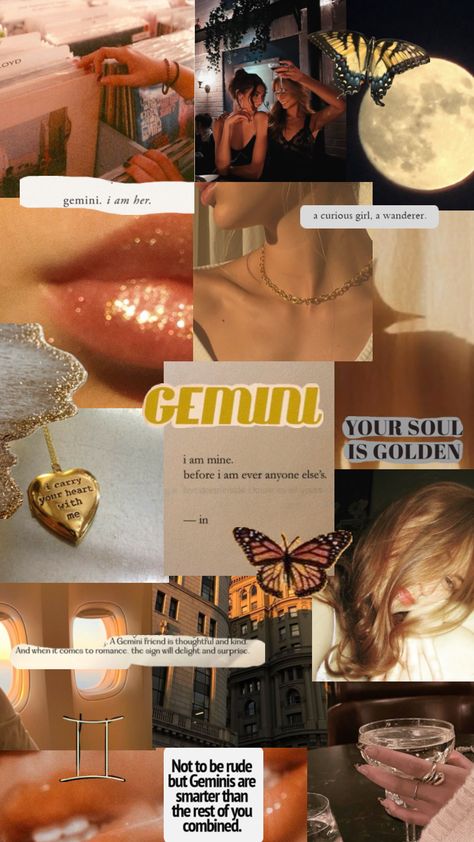 #gemini #geminirights #geminiaesthetic #geminimoodboard #zodiac #zodiacsign #zodiacsigns #zodiacaesthetic #aesthetic #mood #vibe #collage #collageart Vibe Collage, Gemini Aesthetic, Gemini Wallpaper, June Gemini, Gemini Zodiac Quotes, Venus In Gemini, Gemini Quotes, Gemini Life, Virgo Love