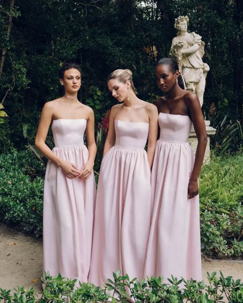 ‼️ JULY SALE ‼️ Save 15% on Jenny Yoo bridesmaid dresses in all shades of red, blush, and blue! Schedule an appointment with your bridal party now! ✨ Pastel Pink Bridesmaid Dresses, White Dresses For Sale, Jenny Yoo Bridal, Spring Bridesmaid Dresses, Jenny Yoo Bridesmaid, Unique Bridesmaid Dresses, Red Blush, Pink Bridesmaid Dress, Bridesmaid Dresses Strapless