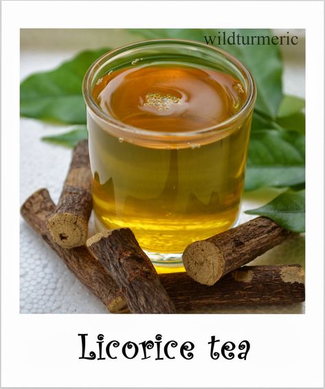 5 Amazing Health Benefits & Uses of Athimadhuram Tea/ Mulethi Tea + Recipe - Wildturmeric Homemade Licorice, Homemade Liquorice, Tea For Cough, Licorice Tea, Lung Cleanse, Lung Detox, Detox Cleanse Drink, Tea Herbs, Tea Varieties