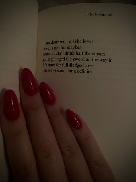 poems for the signs ~ michaela angemeer Michaela Angemeer Poems, Poems For The Signs, Michaela Angemeer, Aesthetic Poems, Red Nails Aesthetic, Beautiful Poetry, Nails Aesthetic, Thought Quotes, Deep Thought