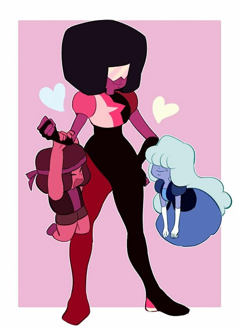 Ruby X Sapphire Comic, Garnet Steven Universe Fanart, Su Garnet, Sapphire Steven Universe, Garnet Steven Universe, Warner Bros Cartoons, Cn Cartoon Network, Steven Universe Drawing, Pearl Steven