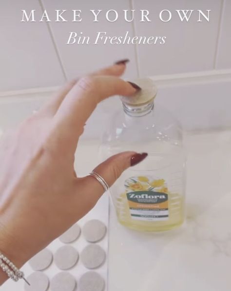 Mrs Hinch shares easy 10p hack to make bin fresheners & banish smelly odours - and it really works Cleaning Hacks Mrs Hinch, Mrs Hinch, Wooden Staircases, Furniture Feet, Book Author, Sparkling Clean, Furniture Protectors, Simple Tricks, Cleaning Hacks