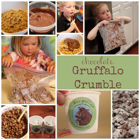 Toddler Approved!: The Gruffalo {Julia Donaldson Virtual Book Club for Kids} Eyfs Cooking, Gruffalo Crumble, Childminding Activities, Gruffalo Activities, Gruffalo Party, Book Club For Kids, Eyfs Ideas, Gruffalo's Child, Julia Donaldson