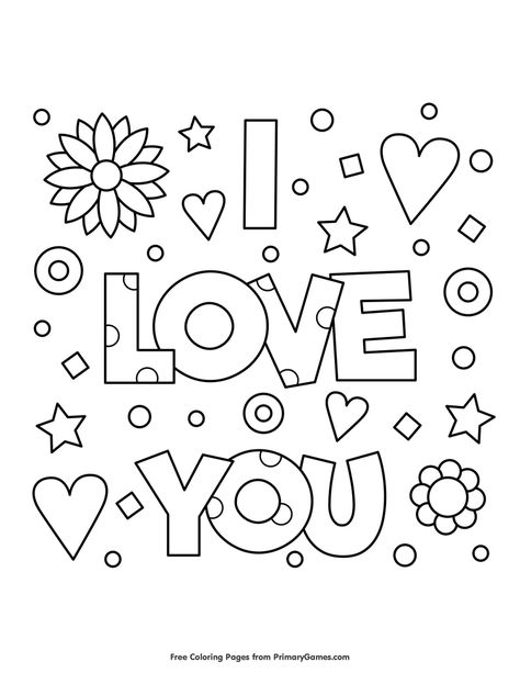 Free printable Valentine's Day coloring pages for use in your classroom and home from PrimaryGames. Valentine Coloring Sheets Free, Valentines Colouring Pages, Valentine Colouring Printables, February Coloring Pages Free Printable, Valentine Coloring Pages Free Printables, Valentines Coloring Pages For Kids, Wedding Coloring Pages Free Printable, Free Valentines Day Printables Preschool Coloring Sheets, Heart Coloring Pages Free Printable