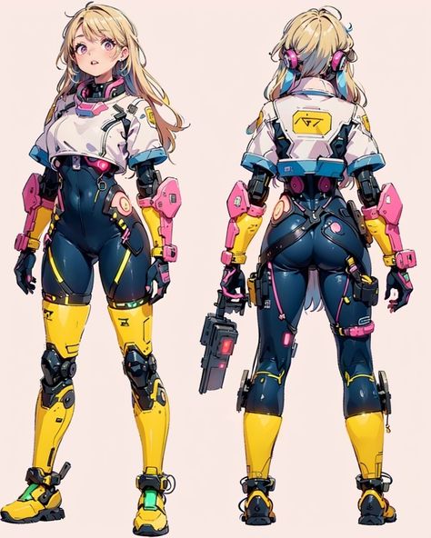 ArtStation - 249 Galactic Space Crew Beauties in 4K - Design Reference Art V1 in shop! Concept Design Character, Anime Sci Fi Character Design, Best Character Design, Space Girl Art, Space Armor, Space Girls, Robot Design Sketch, Sci Fi Character Design, Facial Anatomy