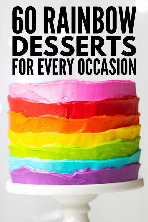 Colourful and Creative: 60 Rainbow Dessert Recipes for Every Occasion Rainbow Rice Krispie Treats, Key Lime Whipped Cream, Edible Sugar Cookie Dough, Rainbow Sugar Cookies, Rainbow Popsicles, Rainbow Pancakes, Rainbow Desserts, Rainbow Donut, Rainbow Treats