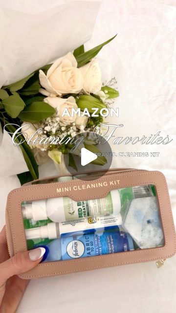 Julianna Christensen on Instagram: "My mini travel ✈️ cleaning kit takes up almost no room in my luggage & makes me feel more comfortable when I travel 🤍. EVERYTHING is on my AMZ Storefront under the “Travel Cleaning Kit” category! @spinmaven204 is the winner🤍. 
✨
✨
#amazonfinds #amazonmusthaves #amazonmusthave #amazonhome #amazonhomefinds #amazoncleaning #cleanwithme #cleaningtips #hotelcleaning #travelclean #travelcleaningkit #cleaningproducts #cleaningroutine #cleaningasmr #cleaningsupplies #whatsinmybag #travelessentials #travelessential #traveltips #travelideas #zipperpouch" Mini Cleaning Supplies, Hotel Travel Hacks, Hotel Cleaning Kit, Travel Cleaning Supplies, Travel Cleaning Kit, Mini Travel Essentials, Travel Minis, Travel Kit Gift, Trip Fashion