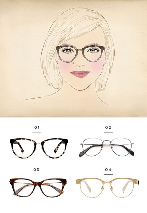 The Best Glasses for All Face Shapes | Verily Glasses Shapes, Glasses For Oval Faces, Pear Shaped Face, Glasses For Round Faces, Oblong Face Shape, Glasses For Face Shape, Haircut For Face Shape, Glasses For Your Face Shape, Diamond Face Shape