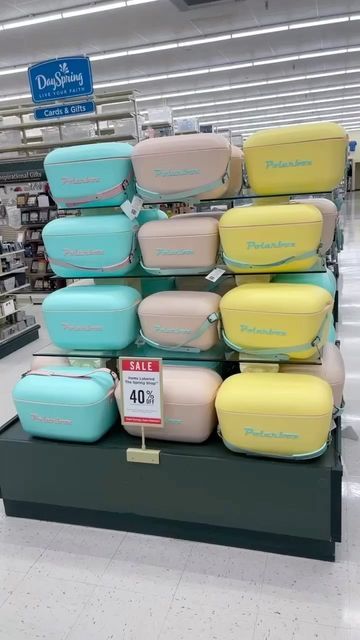 Disney Sweet Stuff Marcela on Instagram: "These Polarbox at Hobby Lobby are beautiful!!!! I want all 3 colors! 😍😍😍 #hobbylobby #polarbox #pastel #cooler #retro" Ice Bins, Soda Drinks, Beach Picnic, Mobile Design, Summer Picnic, Cafe Design, Sweet Stuff, Hobby Lobby, Live For Yourself