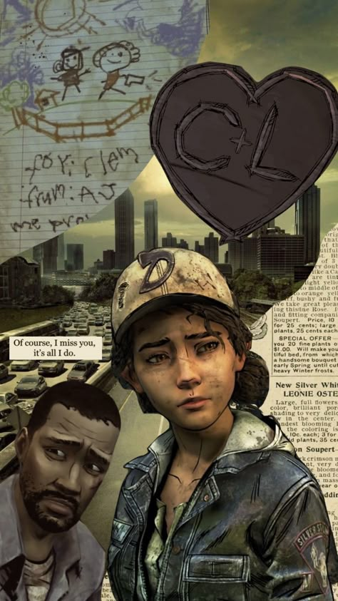 #twd #clementine Lee And Clementine Wallpaper, Twd Telltale Wallpaper, Clementine Twd Aesthetic, Clementine Twd Season 4, Twd Clementine Wallpaper, Twd Game Wallpaper, Lee Twd, Twd Clementine, Clementine Fanart