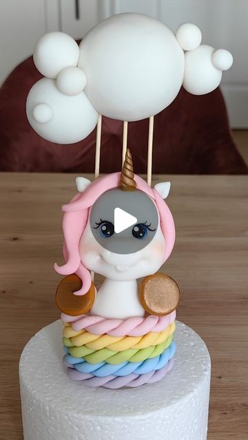 Alex Mazur l Online Courses l Custom Cake Toppers on Instagram: "⚠️💕 Comment „Unicorn„ below and I'll send you a FREE Video Tutorial with Templates for this cute fondant basket cake topper  If you want learn  how to make a fondant decorations, my step-by-step VIDEO Tutorials will walk you through the entire process. All tutorials are available in my shop,  link to my shop in my bio @alex.mazur_cakes ............................................................................................................... Why Choose My Courses? 🎥 High-definition video lessons for a crystal-clear learning experience. 🔄 Unlimited access - learn at your own pace, revind and rewatch as needed. 🎓Suitable for all skill levels - from begginers to experienced bakers  🎁Special bonus: get a downloadable PDF Unicorn Fondant Tutorial, Fondant Unicorn Cake Toppers, Basket Cake, Unicorn Cake Topper, Fondant Tutorial, Fondant Decorations, Fondant Toppers, At Your Own Pace, Your Own Pace