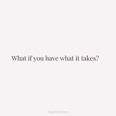 Have you ever asked yourself, "What if I have what it takes?" You may just surprise yourself with all the potential waiting to be unleashed. Don't hold back! What If Quotes, Daughter Of God, What It Takes, Happy Thanksgiving, It Takes, Have You Ever, What If, Words Quotes, It Works