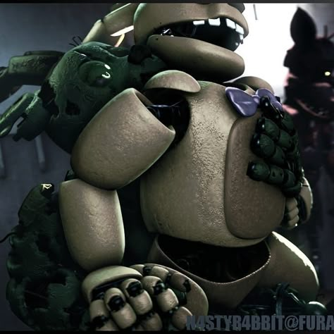 Bonnie X Springtrap, Springtrap Sfm, Fnaf Springtrap, Fnaf Wallpaper, Spring Trap, Spring Bonnie, Freddy 3, Toy Bonnie, Fnaf Wallpapers