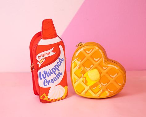 Novelty Handbags – Page 2 – Bewaltz Fun Purses, Cream Handbag, Heart Handbag, Funky Purses, Novelty Handbags, Novelty Purses, Funny Bags, Food Shapes, Cream Design