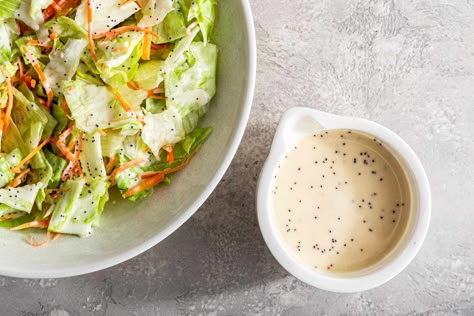 3 Ingredient Salad, Yummy Salad Dressing, Creamy Salad Dressing, Salad Dressing Recipes Homemade, Homemade Salad Dressing, Simply Recipes, Salad Dressing Recipes, 3 Ingredient, Dressing Recipe