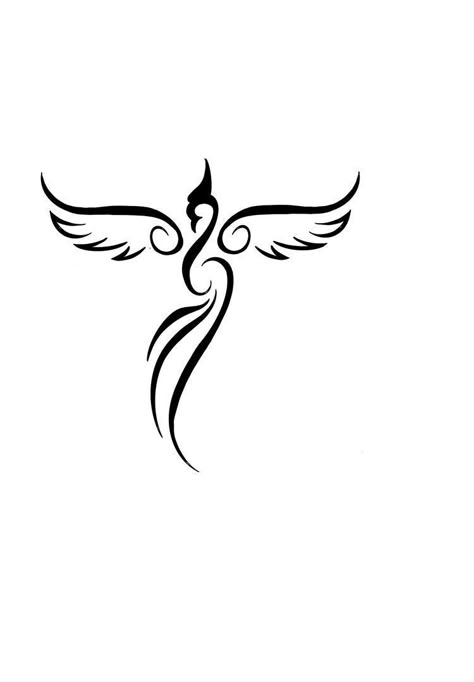 Phoenix Tattoo On Finger, Phenoix Tattoos For Women Simple, Phoenix Tattoo Design Simple, Phoenix Infinity Tattoo, Phoenix Silhouette Tattoo, Tiny Phoenix Tattoos For Women, Pheonix Tattoo For Women Simple, Small Phoenix Tattoos For Women Arm, Simple Phoenix Tattoo For Women