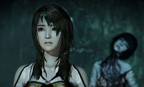 Fatal Frame Wallpaper Pc, Fatal Frame Banner, Grunge Lockscreen, Horror Protagonist, Project Zero, Horror Game Protagonist, Game Protagonist, Black Banner, Scary Games