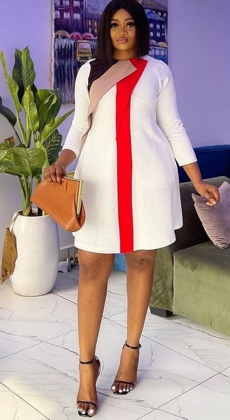 Pin by young martino on Outfits in 2022 | Classy casual outfits, African clothing styles, African print fashion dresses Workplace Fashion, African Ladies, Stylish Naija, African Fabric Dress, Corporate Dress, African Dresses For Kids, Short African Dresses, African Fashion Skirts, Dinner Dress Classy