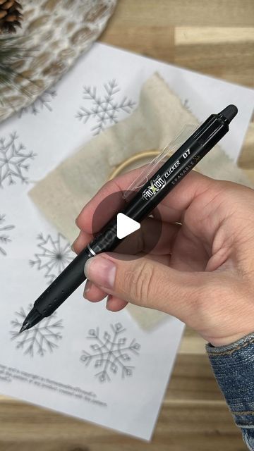 Valeri • Homestead & Thread • Hand Embroidery on Instagram: "Comment “Pen” for links to the Pilot Frixion Heat Erasable Pens and for the printable snowflake patterns.

@pilotpenusa" Best Pen, Snowflake Patterns, Pilot Frixion, The Pilot, Best Pens, Snowflake Pattern, Needle And Thread, Hand Embroidery, Needlework