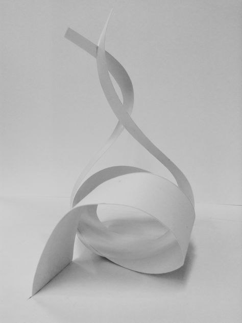 Planar Construction on Behance Planar Construction, Abstract Paper Sculpture, Planar Sculpture, Construction Sculpture, Engineering Inspiration, Paper Sculpture Art, Abstract Model, Conceptual Model Architecture, Sculpture Paper