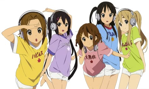 K-ON! "Hummingbird" Amigas Aesthetic, K-on Icons, Ritsu Tainaka, Slice Of Life Anime, Moe Anime, Kyoto Animation, K On, 영감을 주는 캐릭터, Pics Art