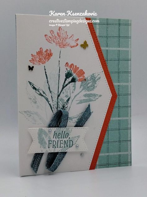 2023 2024 Stampin Up Cards, Stampinup Inked And Tiled, Stampinup Earthen Textures, Stampin Up Ink And Tiled, Su Inked And Tiled, Su Inked And Tiled Cards, Stampin Up Inked And Tiled Cards, Inked Botanicals Stampin Up Cards, Textured Floral Stampin Up Cards