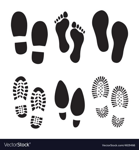 Shoe Print Drawing, Footprint Drawing, Footprint Illustration, Shoe Silhouette, Shoes Vector, Banner Doodle, Digital Advertising Design, Faith Crafts, Triangle Background