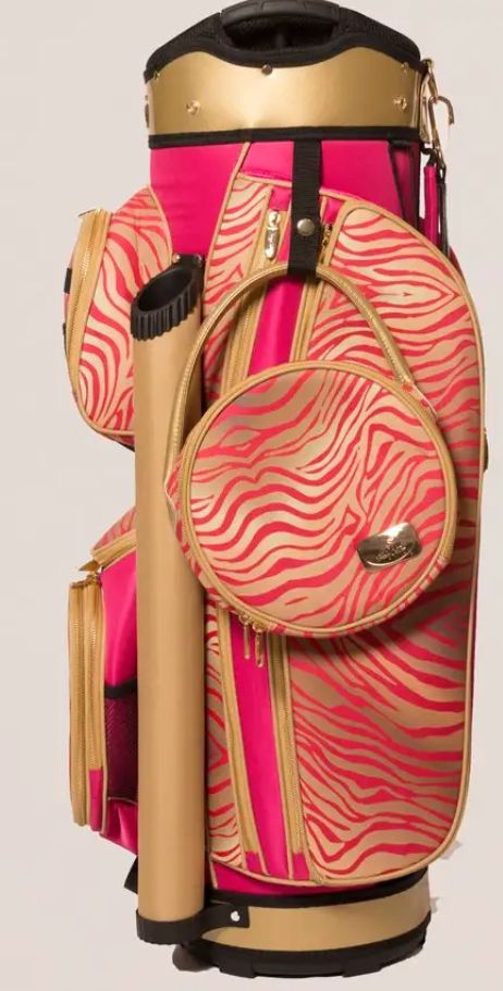 Getting Wild Golf Bag - Runway Athletics Ladies Golf Bags, Golf Stuff, Golf Gear, Golf Tees, Golf Bag, Golf Accessories, Golf Fashion, Play Golf, Golf Tips