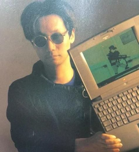 Hideo Kojima with Metal Gear Solid (1990's) Metal Gear Solid Series, Metal Gear Series, Hard Images, Kojima Productions, Hideo Kojima, Big Boss, Rare Pictures, Metal Gear Solid, Metal Gear