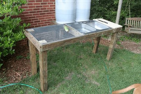 Sink Station, Outdoor Garden Sink, Garden Station, Washing Station, Garden Sink, Outdoor Sinks, Market Garden, School Garden, Food Garden