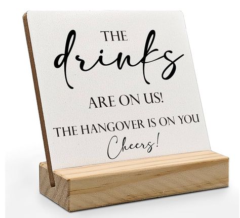 Wedding Open Bar, Wedding Signs For Reception, Registration Table, Office Desk Table, Wedding Plaques, Table Bookshelf, Table Decor Wedding, Venue Decorations, Desk Sign