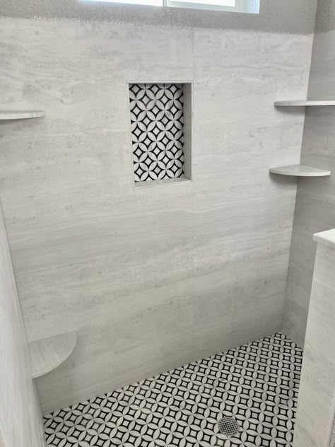 Groutless Shower - Custom Marble & Solid Surfaces Marble Projects, Tub Surrounds, Tub To Shower Conversion, Shower Renovation, Shower Conversion, Master Bath Shower, Shower Wall Tile, Bathroom Shower Walls, Bathtub Remodel