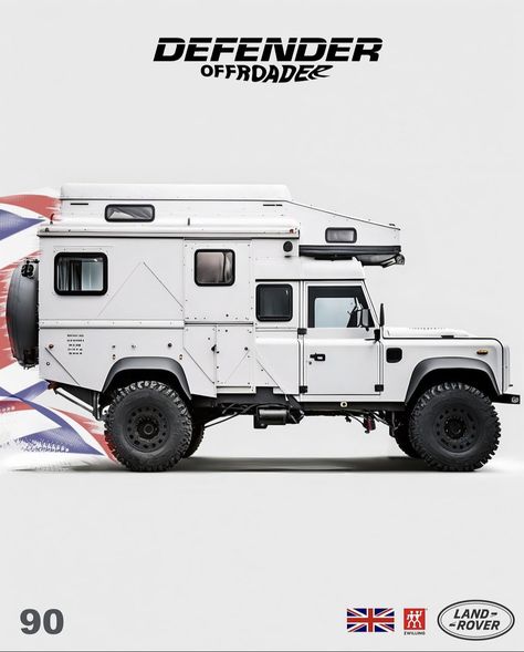 Earth Roamer, Landrover Camper, Gladiator Mojave, Defender Camper, Custom Camper Vans, Rc Vehicles, Tricycle Bike, Van Conversion Interior, Truck Campers