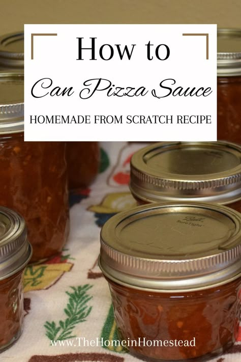 Homemade Pizza Sauce in Jars Waterbath Canning Pizza Sauce, Water Bath Pizza Sauce, Pizza Sauce Canning Recipe Water Bath, Water Bath Canning Pizza Sauce, Pizza Sauce To Can, Canned Pizza Sauce Recipe, Canning Pizza Sauce Recipe, Pizza Sauce Canning Recipe, Canned Pizza Sauce