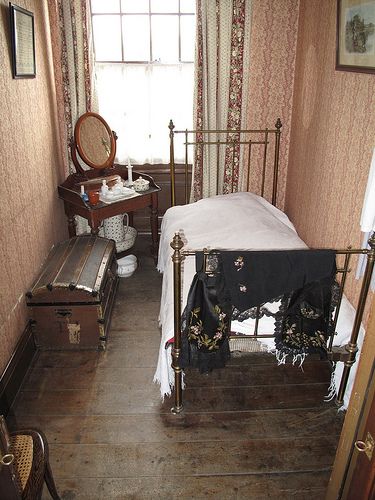 Victorian Servant's Room | by Ormrede Victorian Rooms, Victorian Room, Bedroom Victorian, Victorian Bedroom, Victorian Interior, Maids Room, Victorian Interiors, Vintage Bedroom, Victorian Decor