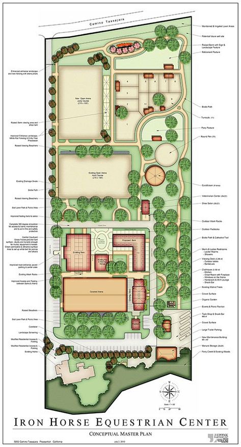 Equine Facility Layout, Equestrian Center Design, Equestrian Center Layout, Equestrian Property Layout, Horse Property Layout, Equestrian Facility Layout, Stable Layouts, Horse Stable Ideas, Stable Plans