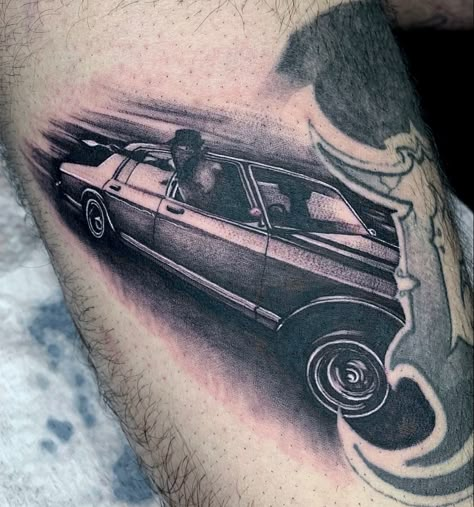 Lowrider Tattoo, People Tattoo, Gang Tattoos, La Tattoo, Aztec Tattoo Designs, Nyc Tattoo, Ancient Tattoo, Gangsta Tattoos, Clown Tattoo