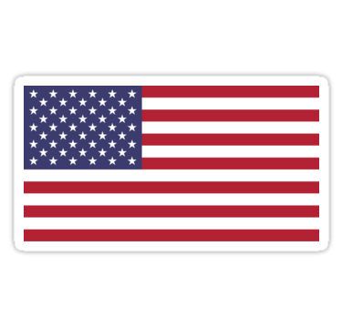 Usa Flag Stickers, Funny Car Decals, American Flag Sticker, Preppy Stickers, Window Laptop, Sticker For Car, Tumblr Stickers, Flag Sticker, Sticker Template