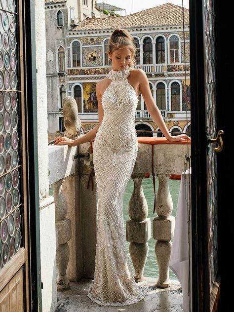 Wedding Dresses Halter, Julie Vino Wedding Dress, Backless Wedding, Traditional Wedding Dresses, Lace Straps, Black Wedding Dresses, Backless Wedding Dress, Dresses Lace, Best Wedding Dresses