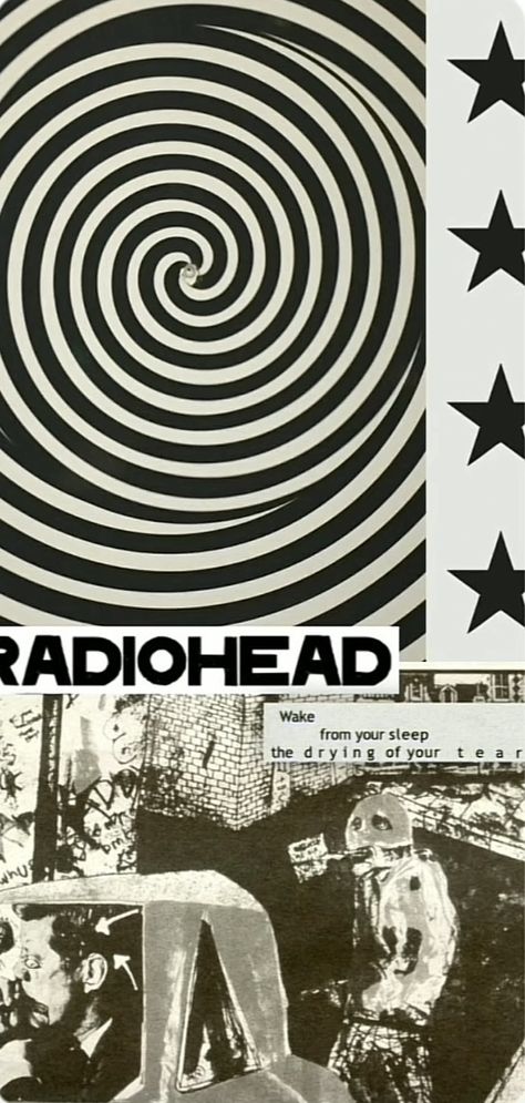 Radiohead Pfp Aesthetic, Radiohead Wallpaper Desktop, Radiohead Background, Creep Radiohead Aesthetic, Radiohead Wallpaper Iphone, Radiohead Pfp, Radiohead Wallpaper, Radiohead Band, Radiohead Poster