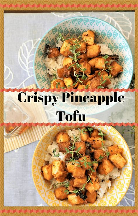 Hawaiian Tofu Recipes, Is Tofu Healthy, Tofu Pineapple, Pineapple Tofu, Lacto Vegetarian, Tofu Recipes Healthy, Tofu Breakfast, Spicy Pineapple, Vegetarian Meal Ideas